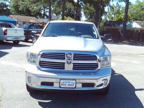 Bright Silver Clearcoat Metallic 2016 RAM 1500 Big Horn