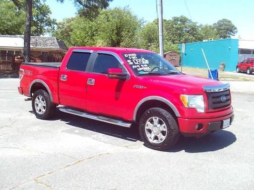 Vermillion Red 2010 Ford F-150 FX4 SuperCrew