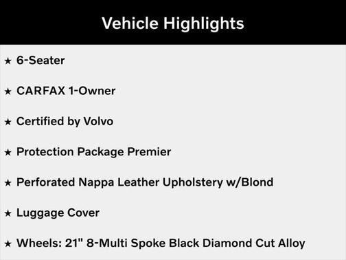 2023 Volvo XC90 Recharge Plug-In Hybrid T8 Ultimate 6-Seater