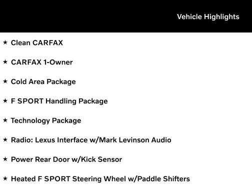 2024 Lexus RX 350 F SPORT Handling