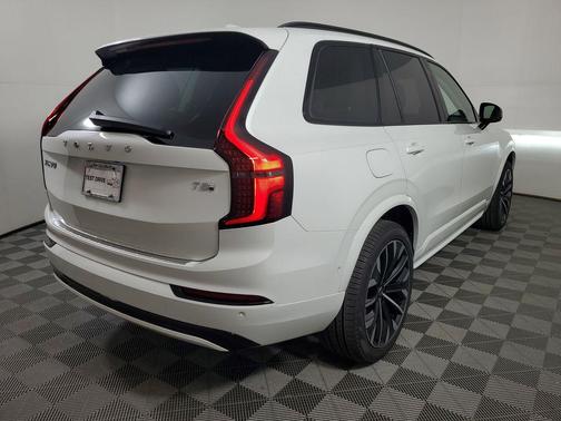 Crystal White Pearl 2026 Volvo XC90 Plug-In Hybrid Ultra Dark Theme, T8 AWD, Electric/Gasoline, 7 Seats