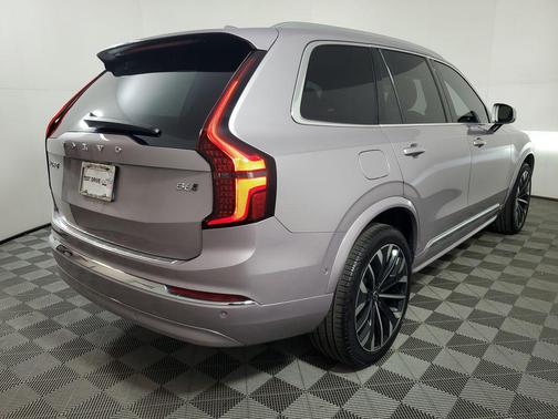 Aurora Silver 2026 Volvo XC90 Plus, B6 AWD Gas (mild hybrid), Gasoline, Bright, 7 Seats