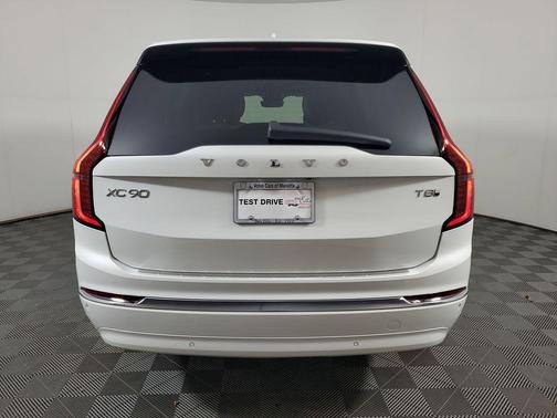 Crystal White Pearl 2026 Volvo XC90 Plug-In Hybrid Ultra, T8 AWD, Electric/Gasoline, Bright, 6 Seats