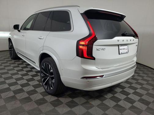Crystal White Pearl 2026 Volvo XC90 Plug-In Hybrid Ultra, T8 AWD, Electric/Gasoline, Bright, 6 Seats