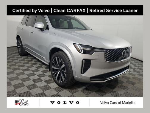 Silver Dawn Metallic 2025 Volvo XC90 B6 Core