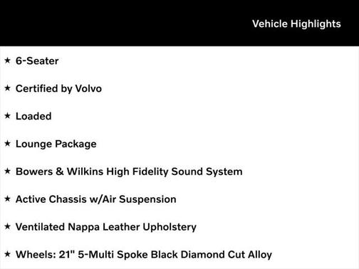 2025 Volvo XC90 Plug-In Hybrid T8 Ultra 6-Seater