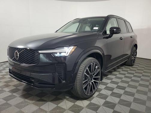 Onyx Black Metallic 2026 Volvo XC90 Ultra Dark Theme, B6 AWD Gas (mild hybrid), Gasoline, 7 Seats