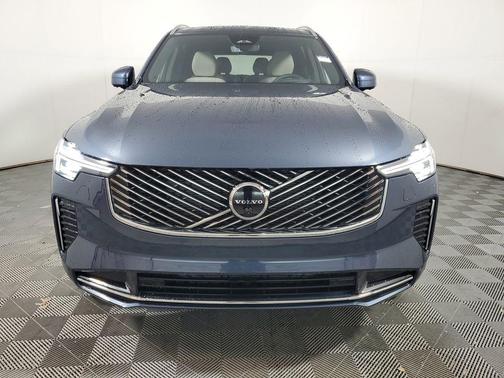 Denim Blue Metallic 2026 Volvo XC90 Ultra, B6 AWD Gas (mild hybrid), Gasoline, Bright, 6 Seats
