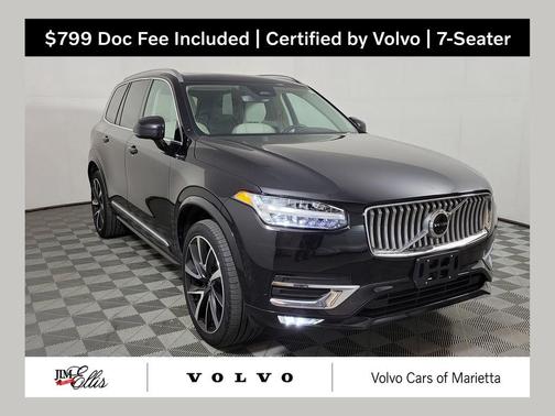 Onyx Black Metallic 2023 Volvo XC90 B6 Plus 7-Seater