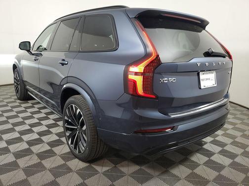 Denim Blue Metallic 2026 Volvo XC90 Plug-In Hybrid Ultra Dark Theme, T8 AWD, Electric/Gasoline, 6 Seats