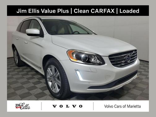 Crystal White Pearl 2016 Volvo XC60 T6 Drive-E Platinum