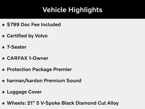 Denim Blue Metallic 2023 Volvo XC90 B6 Plus 7-Seater