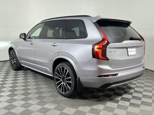Aurora Silver 2026 Volvo XC90 Ultra Dark Theme, B6 AWD Gas (mild hybrid), Gasoline, 7 Seats