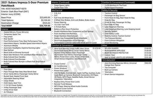 2021 Subaru Impreza Premium