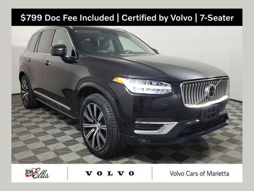 Onyx Black Metallic 2022 Volvo XC90 T6 Inscription