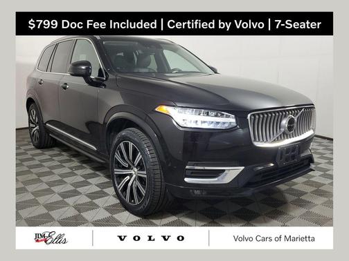Onyx Black Metallic 2022 Volvo XC90 T6 Inscription