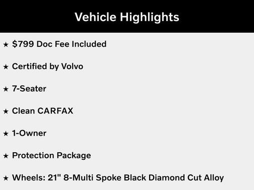 Crystal White Metallic 2024 Volvo XC90 B6 Plus Bright Theme 7-Seater