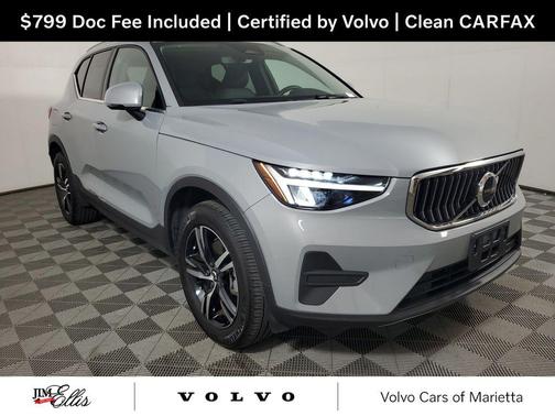 Gray 2025 Volvo XC40 B5 Core Bright Theme