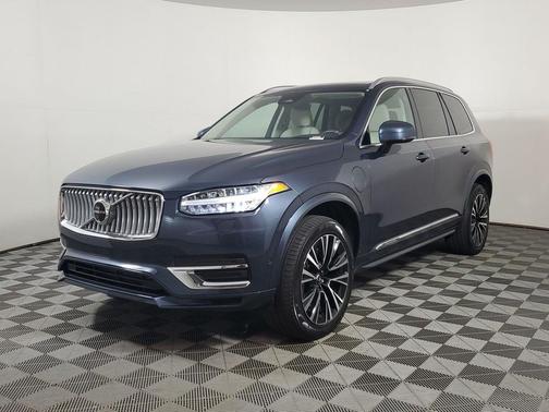Denim Blue Metallic 2024 Volvo XC90 Recharge Plug-In Hybrid T8 Plus Bright Theme 7-Seater