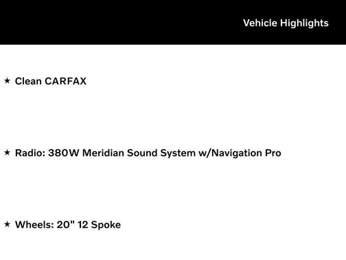 2018 Land Rover Range Rover 3.0L Supercharged HSE