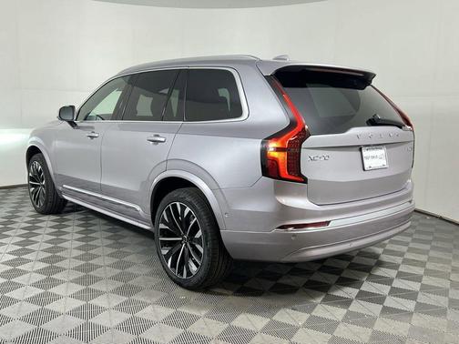 Aurora Silver 2026 Volvo XC90 Plus, B6 AWD Gas (mild hybrid), Gasoline, Bright, 6 Seats