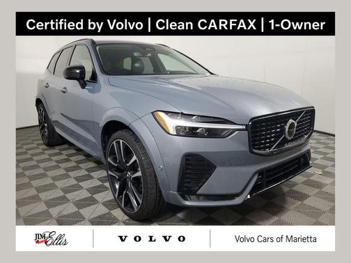 Thunder Grey Metallic 2024 Volvo XC60 B5 Ultimate Dark Theme