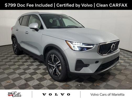 Grey 2025 Volvo XC40 B5 Core Bright Theme