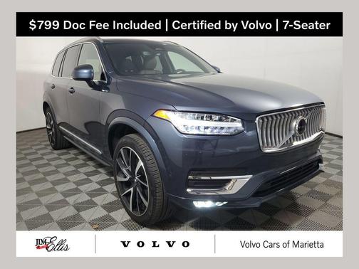 Denim Blue Metallic 2025 Volvo XC90 B6 Plus 7-Seater