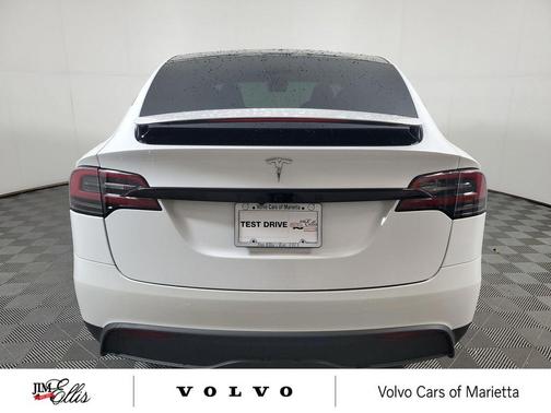Pearl White Multi-Coat 2023 Tesla Model X Standard Range