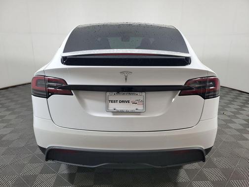 Pearl White Multi-Coat 2023 Tesla Model X Standard Range
