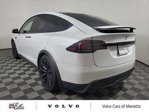 Pearl White Multi-Coat 2023 Tesla Model X Standard Range