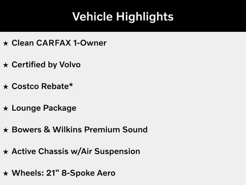 2024 Volvo XC90 Recharge Plug-In Hybrid T8 Ultimate 6-Seater