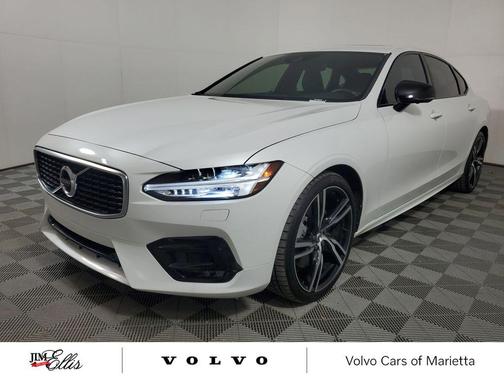 Crystal White Metallic 2020 Volvo S90 T6 R-Design