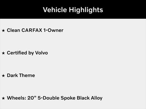 2025 Volvo XC40 B5 Plus Dark Theme