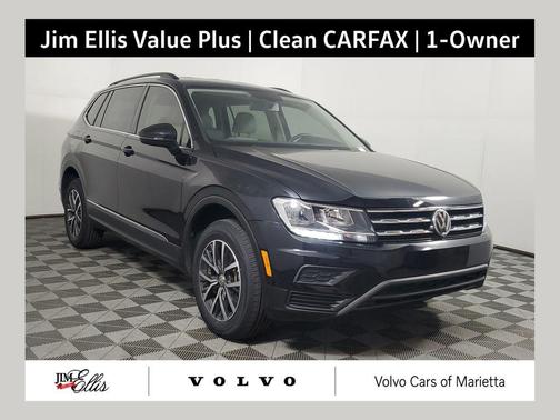 Deep Black 2020 Volkswagen Tiguan 2.0T SE