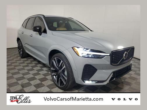 Vapour Grey Metallic 2024 Volvo XC60 B5 Ultimate Dark Theme