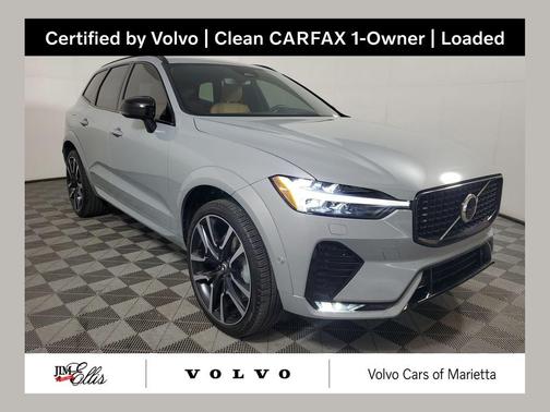 Vapour Grey Metallic 2024 Volvo XC60 B5 Ultimate Dark Theme