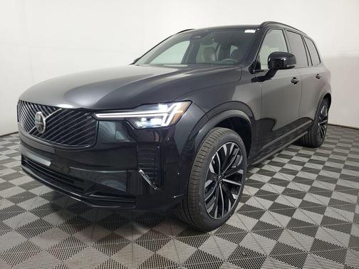Onyx Black Metallic 2026 Volvo XC90 Ultra Dark Theme, B6 AWD Gas (mild hybrid), Gasoline, 7 Seats