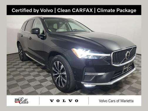 Onyx Black Metallic 2023 Volvo XC60 B5 Plus Bright Theme