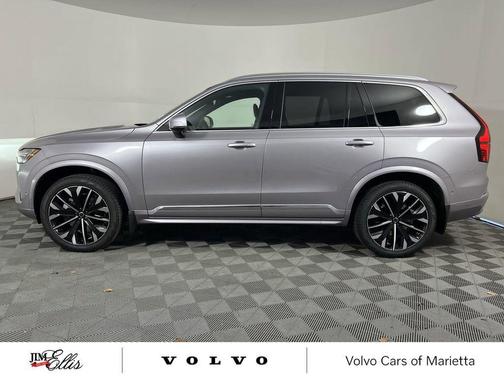 Aurora Silver 2026 Volvo XC90 Plus, B5 AWD Gas (mild hybrid), Gasoline, Bright, 7 Seats