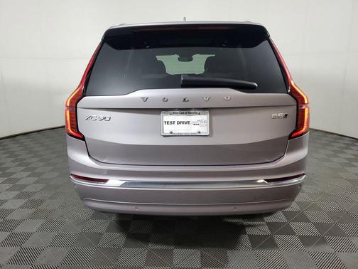 Aurora Silver 2026 Volvo XC90 Plus, B5 AWD Gas (mild hybrid), Gasoline, Bright, 7 Seats