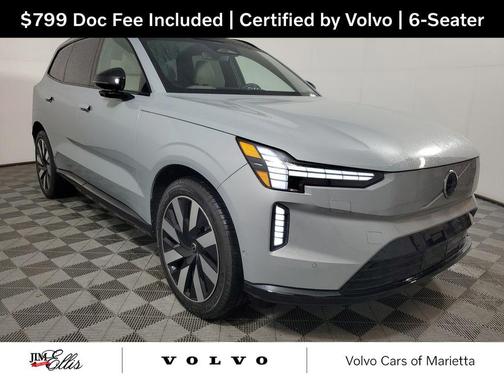 Vapour Grey Metallic 2025 Volvo EX90 Ultra, Twin Motor, Fully electric, 6 Seats