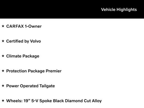 Onyx Black Metallic 2024 Volvo XC60 B5 Plus Dark Theme