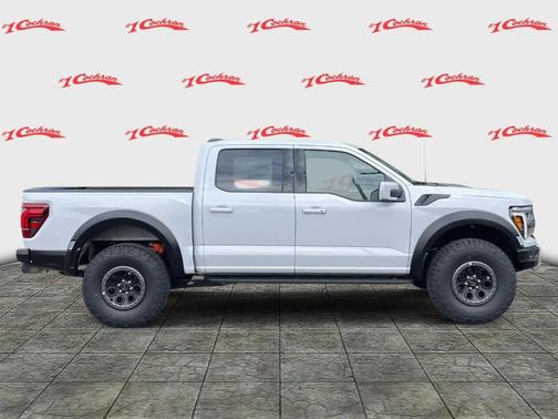 Space White Metallic 2025 Ford F-150 Raptor