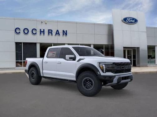 Space White Metallic 2025 Ford F-150 Raptor