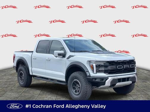 Space White Metallic 2025 Ford F-150 Raptor
