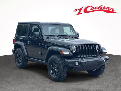 Black Clearcoat 2022 Jeep Wrangler Sport