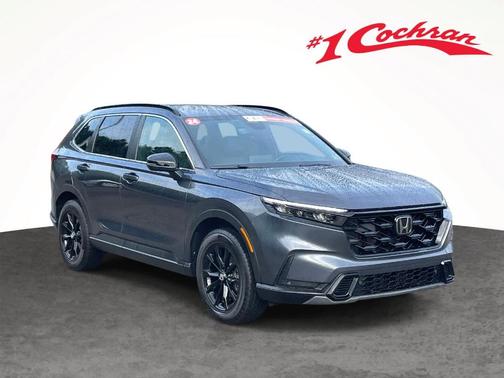 Meteorite Gray Metallic 2024 Honda CR-V Hybrid Sport-L