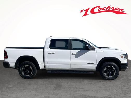 Bright White Clearcoat 2019 RAM 1500 Rebel