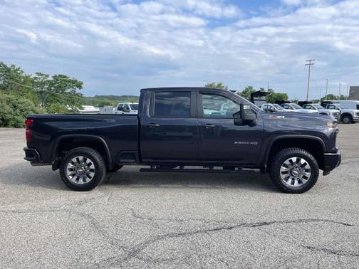 Dark Ash Metallic 2024 Chevrolet Silverado 2500 Custom